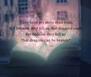 Fairy Tales. G.K. Chesterton. - print to decorate my library?