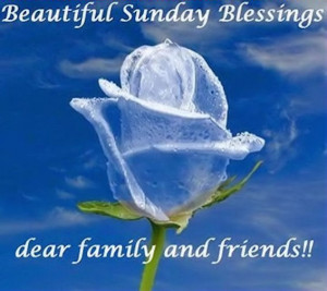 Beautiful Sunday Blessings