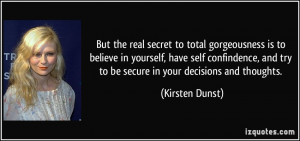 More Kirsten Dunst Quotes