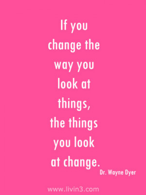 Things The You Look Change