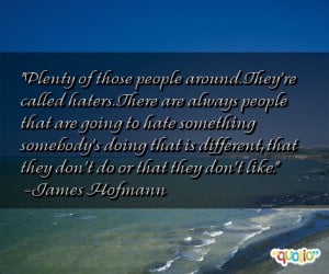 Quotes about Haters