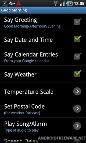 Good Morning More Than Alarm Clock Personal Wake