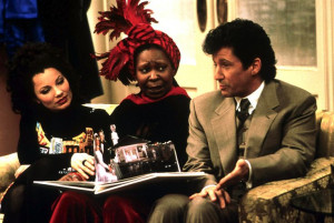 Fran Drescher, Whoopi Goldberg as Edna and Charles Shaughnessy in THE ...