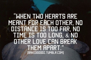 meant for each other