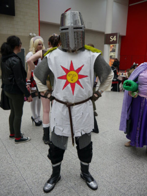 Dark Souls Knight Solaire of Astora Cosplay by KaniKaniza @ DeviantArt