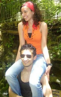 ... of my friends, Reem & Haitham. They are an odd couple. And this