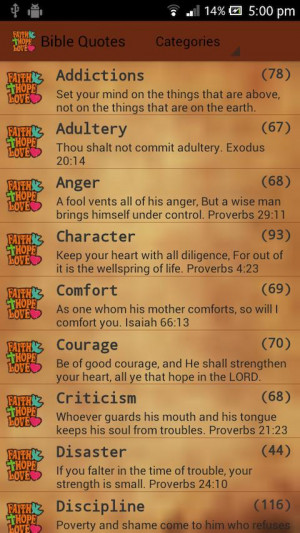 Holy Bible Quotes (Verses) 1.51 screenshot 0
