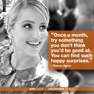 Dianna Agron | Soul Quote |