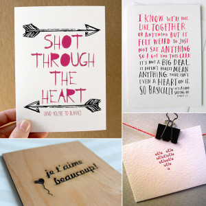 Funny and Sweet Handmade Valentine's Day Cards