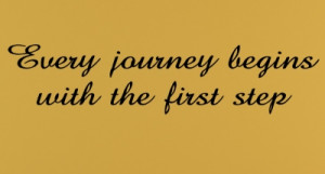 Every Journey... Wall Decal Quotes