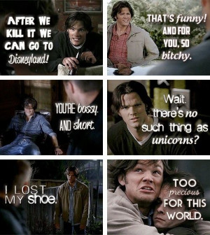 Sam Winchester One Liners