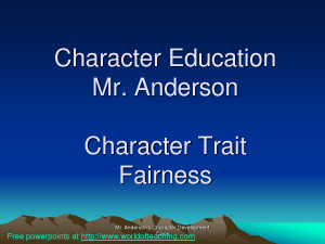 Fairness Quotes Character education fairness