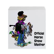 Horse Show Mother - English Sticky Notepad for