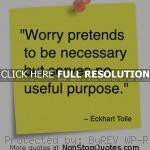 tolle quotes, best, wisdom, sayings, worry eckhart tolle quotes, best ...