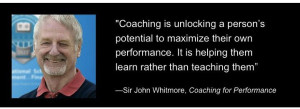 Coaching People to Higher Performance