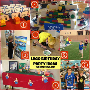 Zakka Life Lego Birthday Party