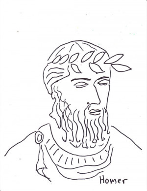 Major Works: The Iliad, the Odyssey