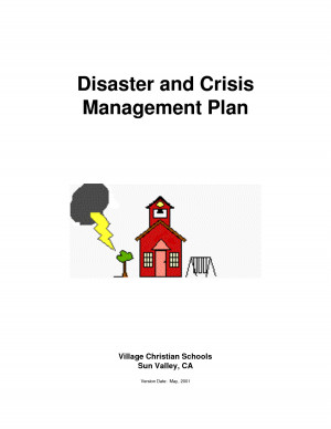 Disaster And Crisis Management Plan picture