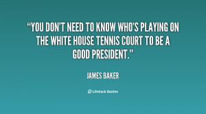 You don't need to know who's playing on the White House tennis court ...