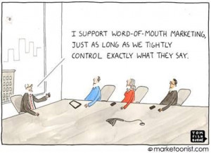 THINK! Support Word-of-Mouth marketing