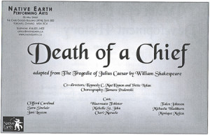 Course Five — Death of a Chief: Adapting Julius Caesar from a First ...