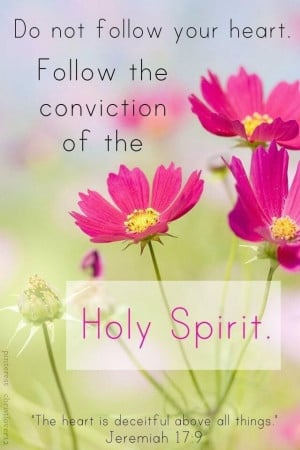 The Holy Spirit will lead us
