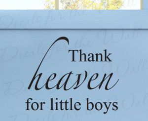 Little Boy Quotes Wall Decals