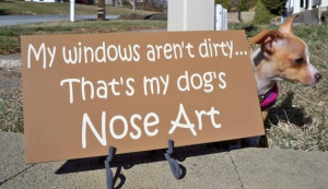 Dog Nose Art - Clean Windows