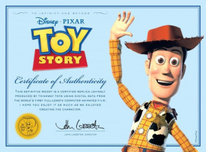 ... TOY STORY SIGNATURE COLLECTION - WOODY THE SHERIFF BNIB - dmg box