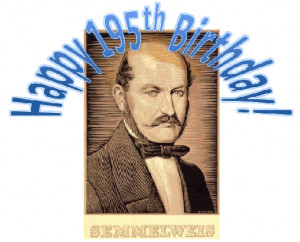 The Dissenter & Father of Hand Hygiene Ignaz Semmelweiss turns 195!