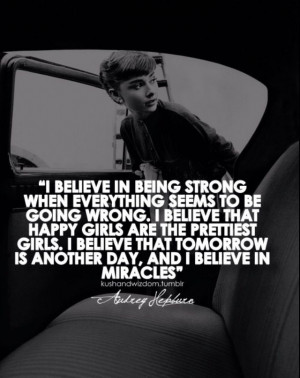 Happy girls are the prettiest girls.