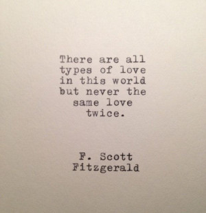 Scott+Fitzgerald+Love+Quote+Made+On+Typewriter+by+farmnflea,+$9.00
