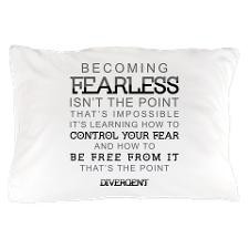 Divergent - Fearless Quote Pillow Case for