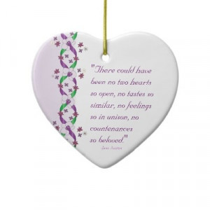 ornaments #Christmas #Jane #Austen #Persuasion #Quotes #ceramic #love ...