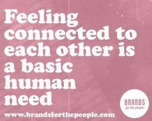 So what is getting in the way of creating authentic, healthy bonds ...