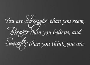 cute quote for above baby's crib!