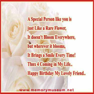 Happy Bday Quotes To Special Friend Happy birthday to you my