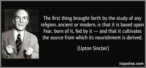 The first thing brought forth by the study of any religion, ancient or ...