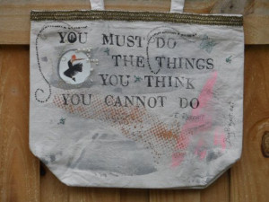 Eleanor Roosevelt Quote Tote: 