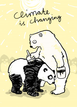 Polar Panda (climate is changing!)