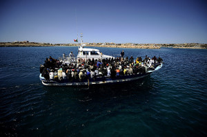 libya, war, refugees, tunisia, north africa, lampedusa, italy