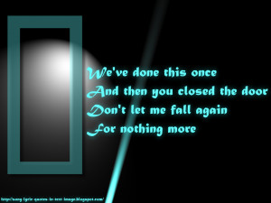 Don't Say You Love Me - The Corrs Song Lyric Quote in Text Image