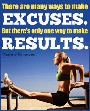 Fitness Motivation – Gym Inspiration – Choose your excuses or ...