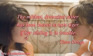 ... Quotes , Sisters Picture Quotes , Sisters in trouble Picture Quotes