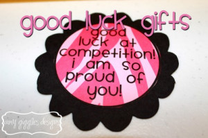 Good Luck Gifts for Dance Competition