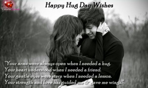 Send one of the cutest and unique happy #hug #day #wishes for lovers ...