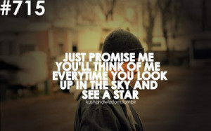 Just promise me
