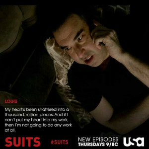 Suits, Season 3 / Louis Litt up