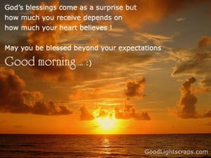 Christian Quotes blessing receive heart expectations