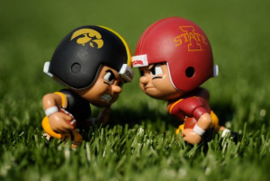 The Iowa State vs Iowa Rivalry!